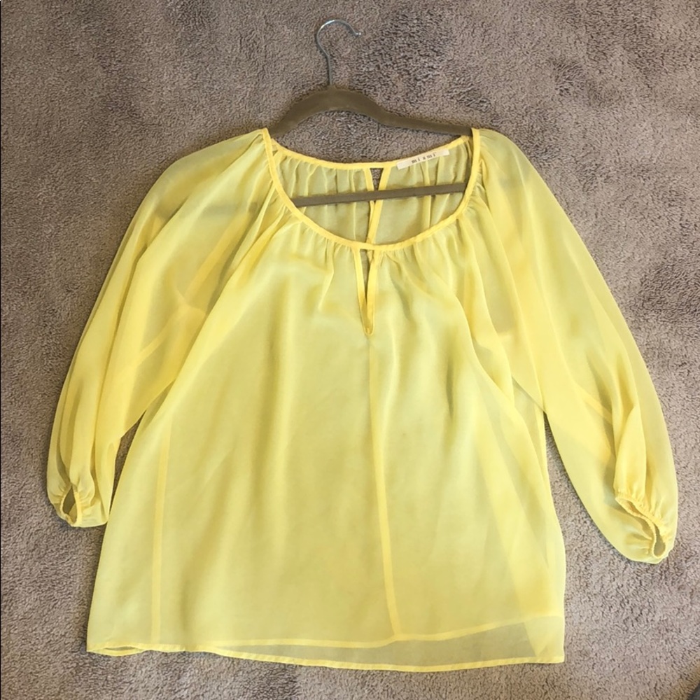 Yellow Blouse